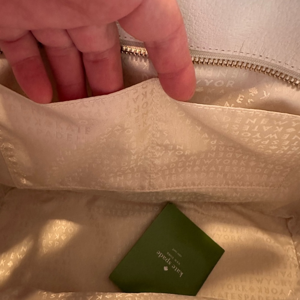 Kate Spade linen shoulder bag - Picture 7 of 7